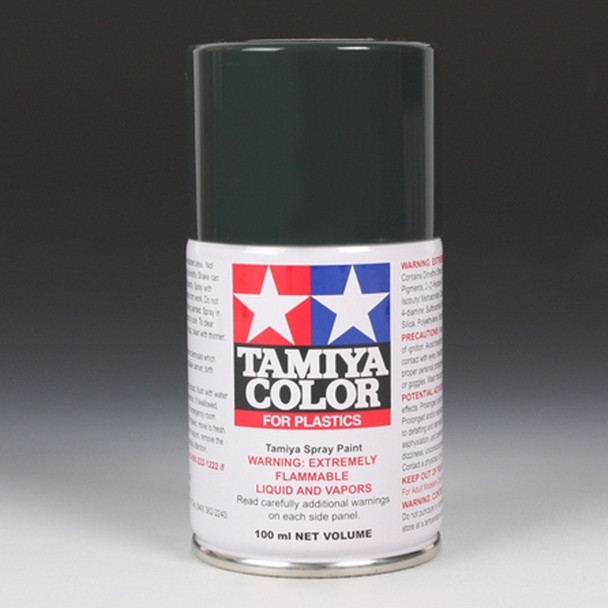 Tamiya TS-82 Black Rubber Lacquer Spray Paint Can 100 ml