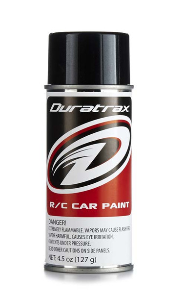 Duratrax PC280 Polycarbonate Spray Paint Metallic Black 4.5 oz RC Trucks/Cars Bodies