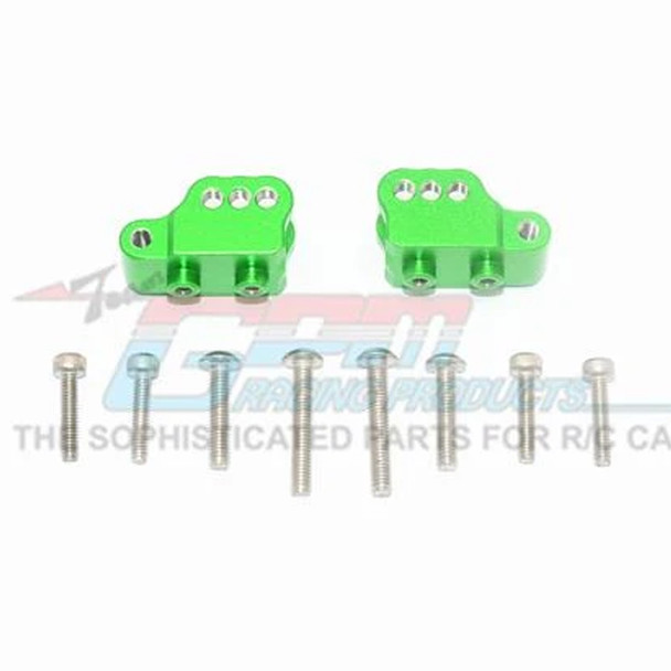 GPM Racing Alum Front/Rear Suspension Link Mount Green : Enduro Sendero