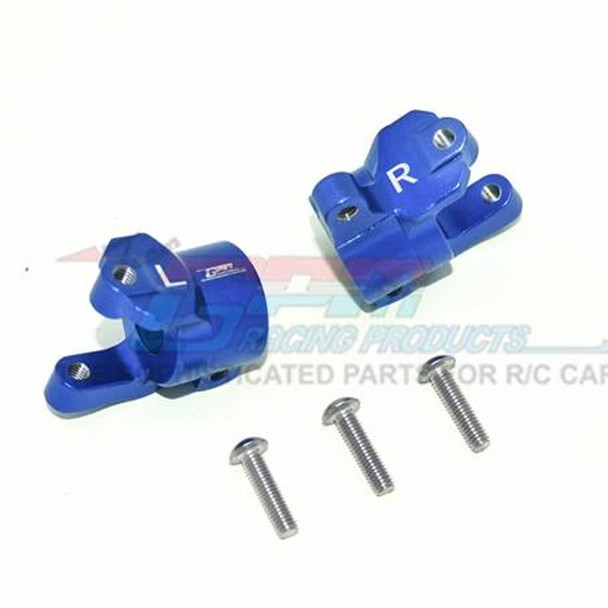 GPM Racing Aluminum Front C Hubs Blue : Element Enduro Sendero Trail Truck