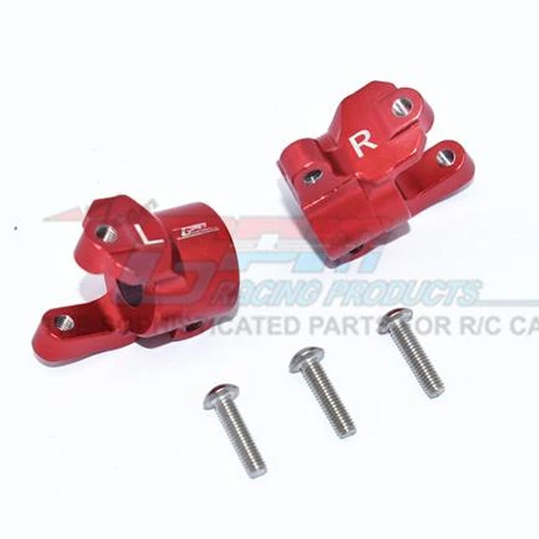 GPM Racing Aluminum Front C Hubs Red : Element Enduro Sendero Trail Truck