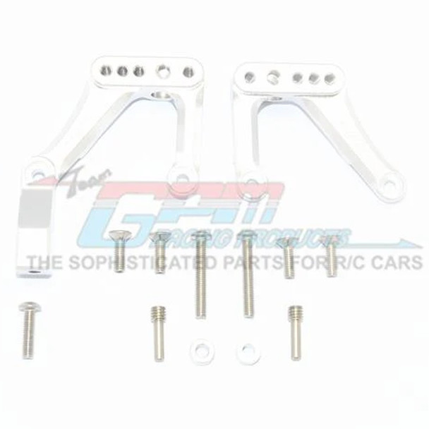 GPM Aluminum Front Shock Mount - Silver : Element Enduro Sendero Trail Truck