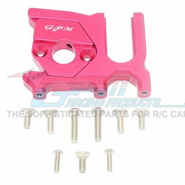 GPM Alum Center Diff Rear + Motor Mount Red : Kraton / Outcast / Notorious / Typhon