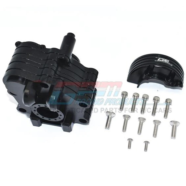 GPM Racing Aluminum Center Gearbox Black : 1/5 KRATON 8S BLX / OUTCAST  8S BLX