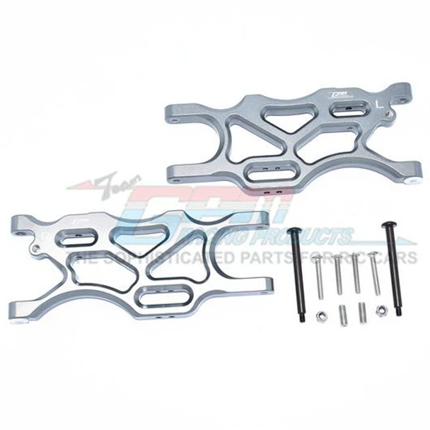 GPM Racing Aluminum Rear Lower Arms Grey : 1/7 Mojave 6S BLX
