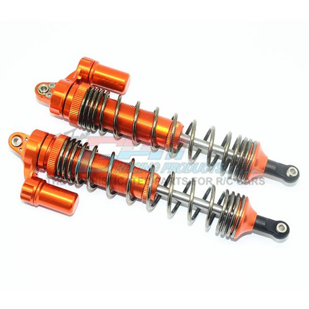 GPM Aluminum Front L-Shape Spring Damper 135mm Orange : Unlimited Desert Racer