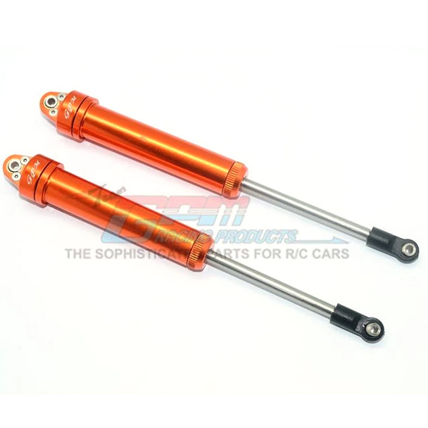 GPM Racing Aluminium Rear Internal Shocks 160mm Orange : Unlimited Desert Racer