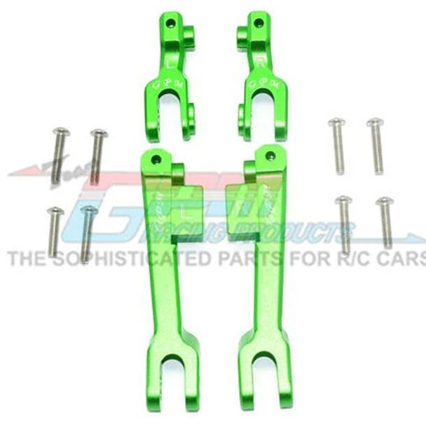 GPM Aluminum Front & Rear Sway Bar Green : Unlimited Desert Racer