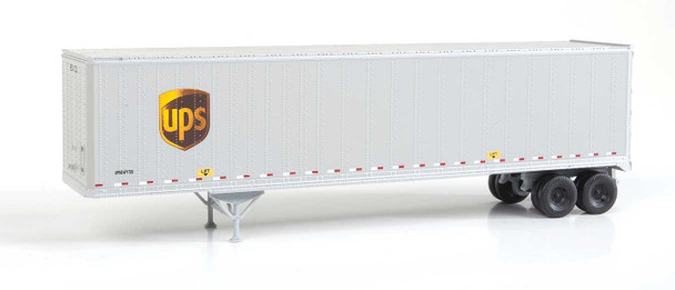 Walthers 45' Stoughton Trailer United Parcel Service Modern Shield Logo 2-Pack HO Scale