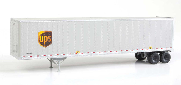 Walthers 48' Stoughton Trailer United Parcel Service Modern Shield Logo 2-Pack HO Scale