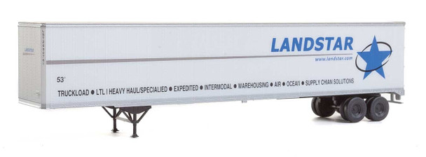 Walthers 53' Stoughton Trailer Landstar 2-Pack HO Scale