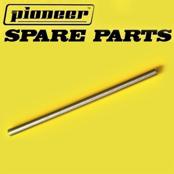 Pioneer AX200122 Hardened / Tempered Steel Front Axle 46.5mm 1/32 Slot Car