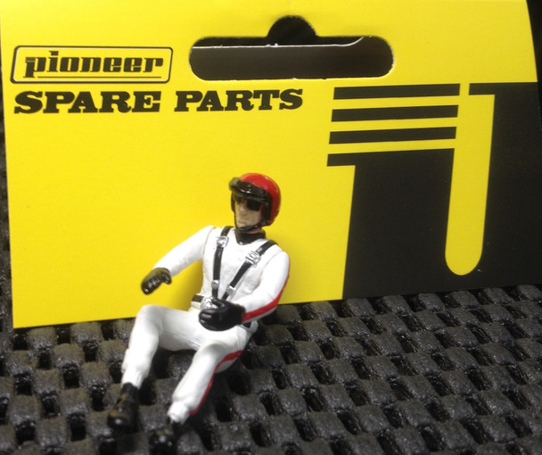 Pioneer FD201541 Painted Driver Figure Historic Style 1/32 Slot Car