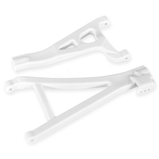 Traxxas 8631A Heavy Duty Front Suspension Arms Right White : E-Revo VXL Brushless