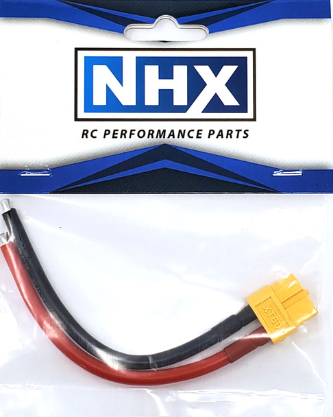 NHX XT60 Female Adapter Connecter with 12 AWG 4" Silicone Wire