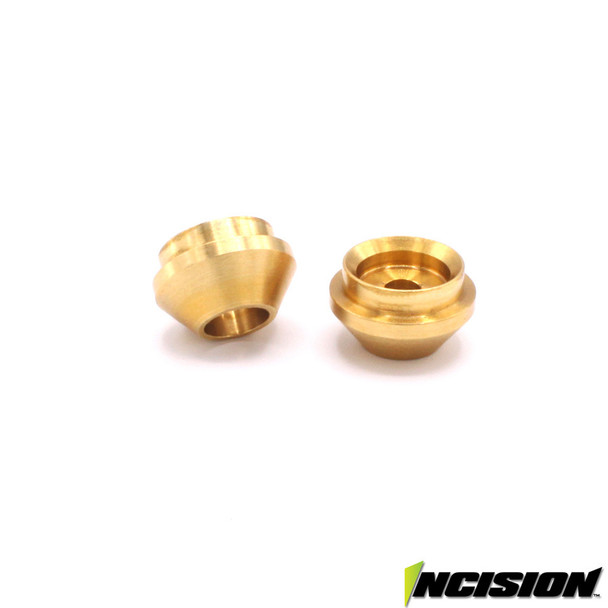 Incision IRC00219 Brass Lower Spring Cup for Incision Shocks