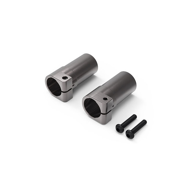 JunFac J30011 GA60 Aluminum Straight Axle Adapter Titanium Gray