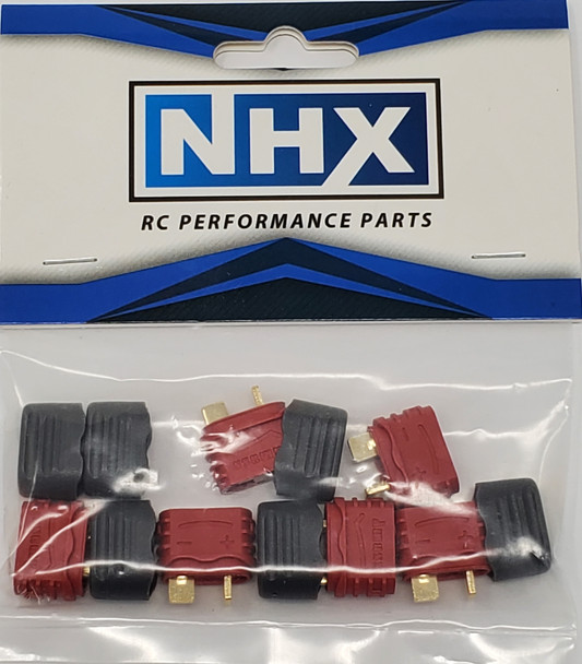 NHX Deans T Plug Adapter Connector Female 6Pcs/Bag