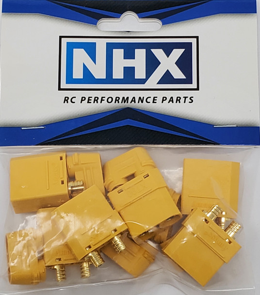 NHX XT90H Adapter Connector Plug Male / Female 3Pairs/Bag