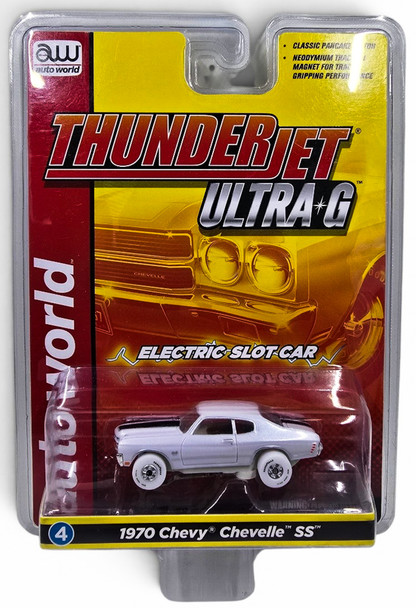 Auto World Thunderjet R32 1970 Chevrolet Chevelle SS iWheels HO Scale Slot Car