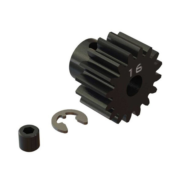 ARRMA ARA310963 Pinion Gear 16T HD Mod1 Safe-D5 : Felony / Infraction / Kraton