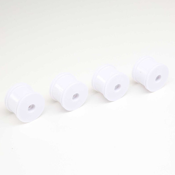 Losi LOS41012 Front / Rear Wheel White (4) : Mini-T 2.0