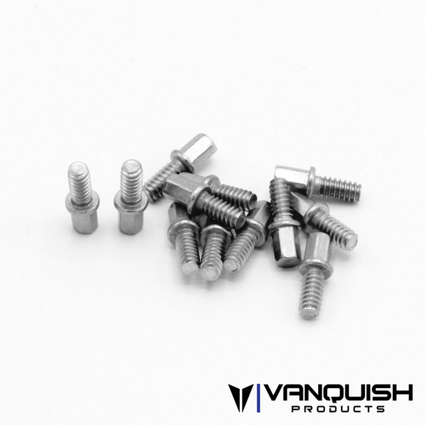 Vanquish VPS01701 Scale Stainless SLW Hub Screw Kit (12) : 1.9 Beadlock Wheels