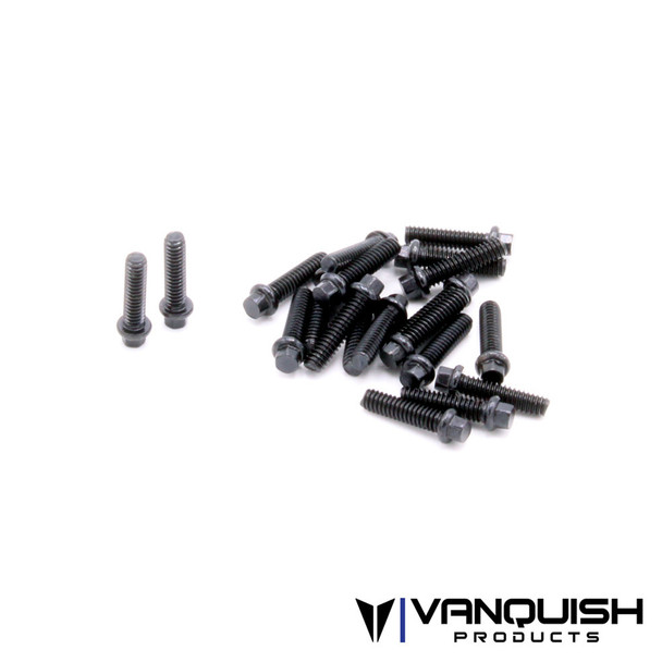 Vanquish VPS01711 Scale M2x8mm Black Screw Hardware (20Pcs)