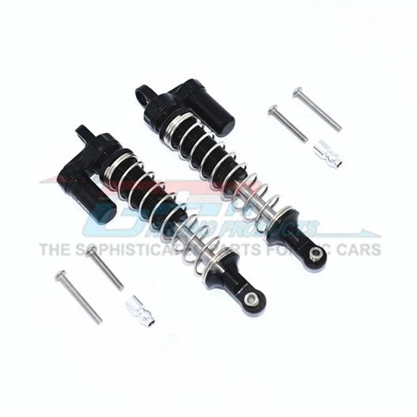 GPM Alum Fr or Rr L-Shape Piggy Back Spring Dampers 100mm Black : Capra 1.9 UTB