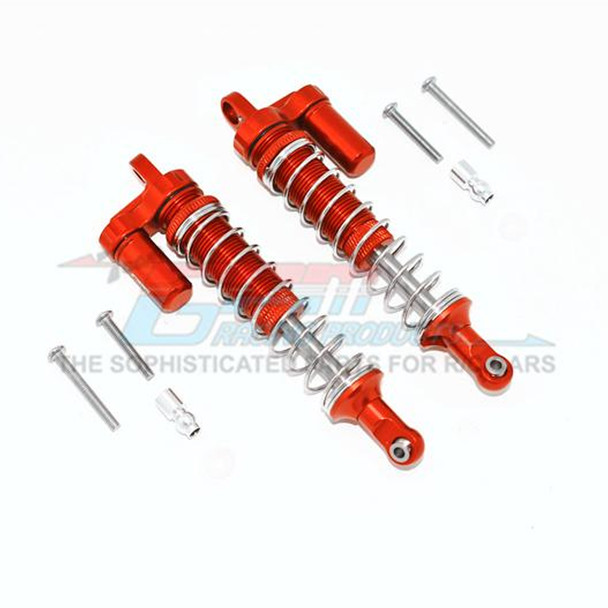 GPM Alum Fr or Rr L-Shape Piggy Back Spring Dampers 100mm Orange : Capra 1.9 UTB