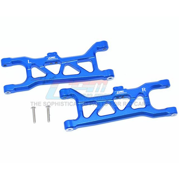 GPM Racing Aluminum Front Lower Arms Blue : 1/10 Kraton 4S BLX