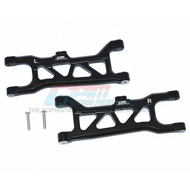 GPM Racing Aluminum Front Lower Arms Black : 1/10 Kraton 4S BLX