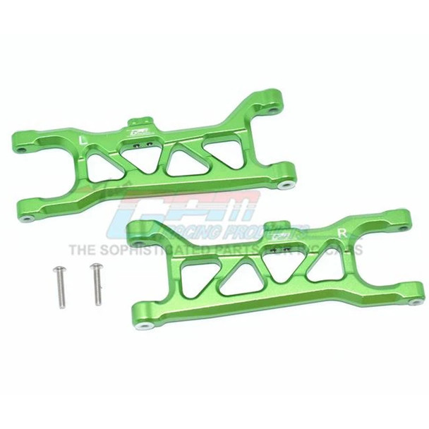 GPM Racing Aluminum Front Lower Arms Green : 1/10 Kraton 4S BLX