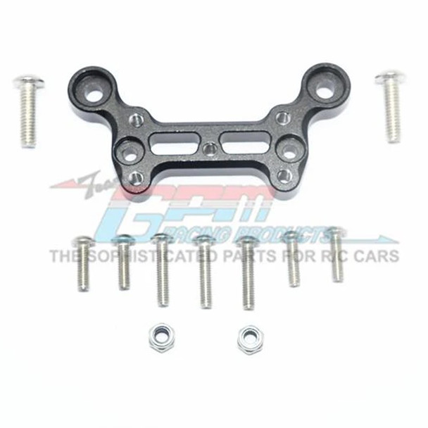 GPM Racing Aluminum Front Dirt Guard Mount Black : 1/8 Outcast 6S BLX