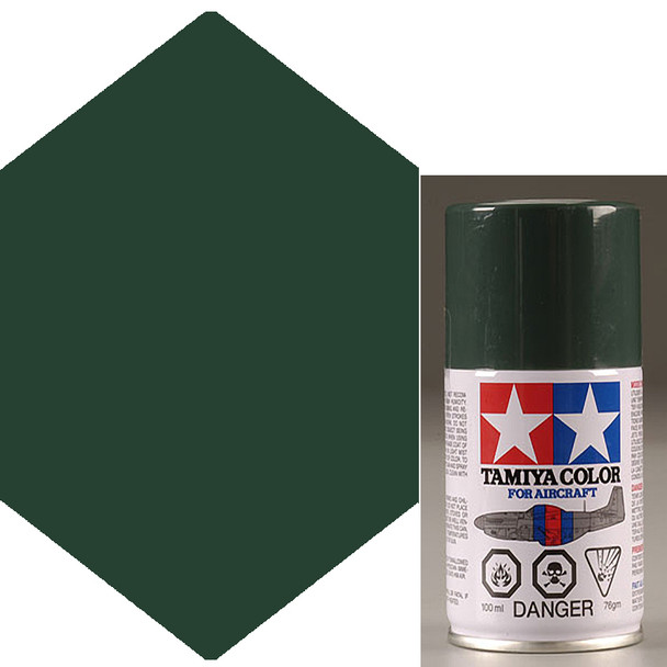 Tamiya AS-21 Dark Green 2 IJN Lacquer Spray Paint 3 oz