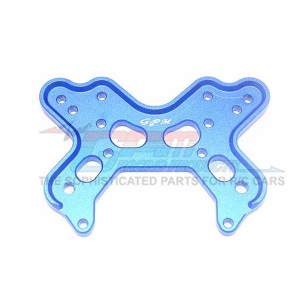 GPM Racing Aluminum Front Shock Tower Blue : Arrma Talion 6S BLX