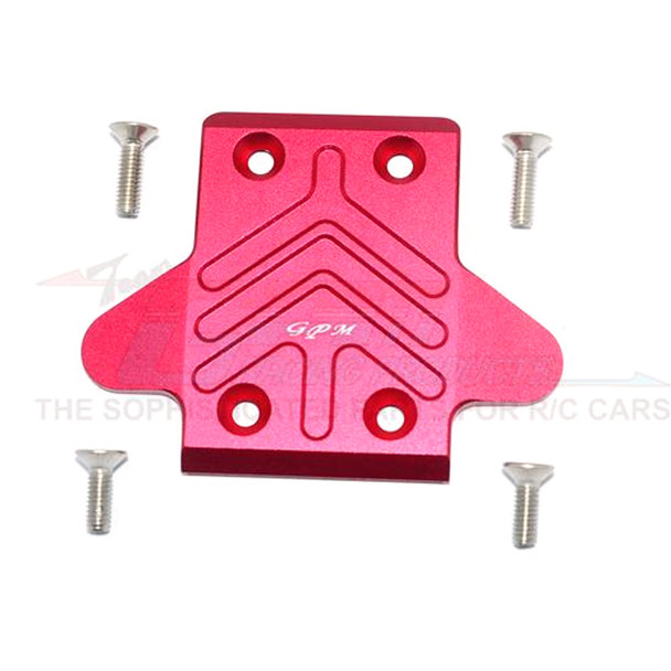 GPM Alum Front Chassis Protection Plate Red : Senton/Outcast/Notorious 6S BLX