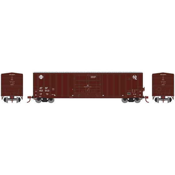Athearn ATH2116 50' FMC Superior Plug Door Box SF #152013 Freight Car N Scale