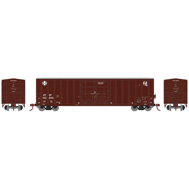 Athearn ATH2117 50' FMC Superior Plug Door Box SF #152044 Freight Car N Scale