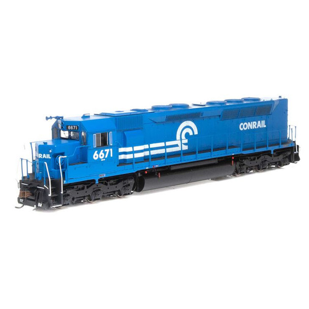 Athearrn ATHG63714 Conrail SDP45 w/DCC & Sound CR #6671 Locomotive HO Scale