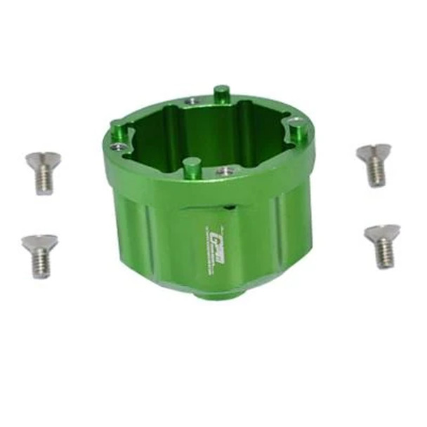 GPM Aluminum Front Or Rear Diff Case Green : 1/5 KRATON & OUTCAST 8S BLX