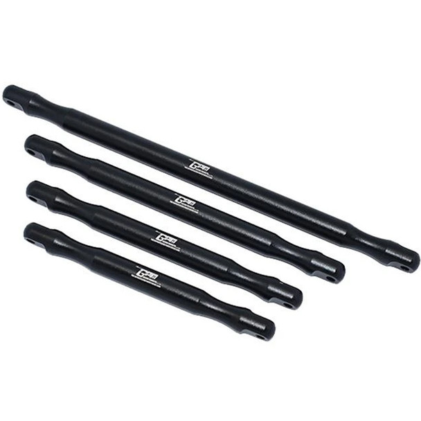 GPM Aluminum Front & Rear Support Brace Bar Black : 1:5 OUTCAST 8S BLX