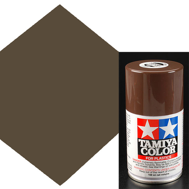 Tamiya TS-69 Linoleum Deck Brown Lacquer Spray Paint 3 oz