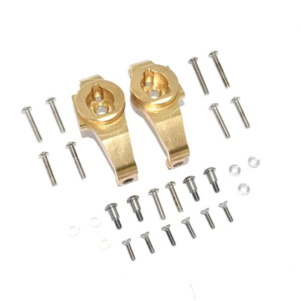 GPM Racing Brass Adjustable Front C Hub Set : TRX-4