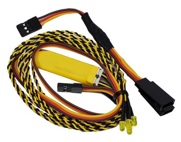 NHX Steering Control LED Light Set with 1pc Servo Y Wire