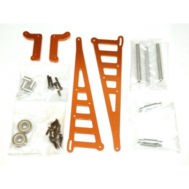 STRC STC71071O Aluminum Wheelie Bar Kit Orange : Associated DR10