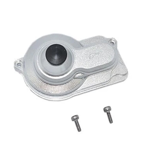 GPM Racing Aluminum Rear Main Gear Cover Silver : Losi 1/18 Mini-T 2.0