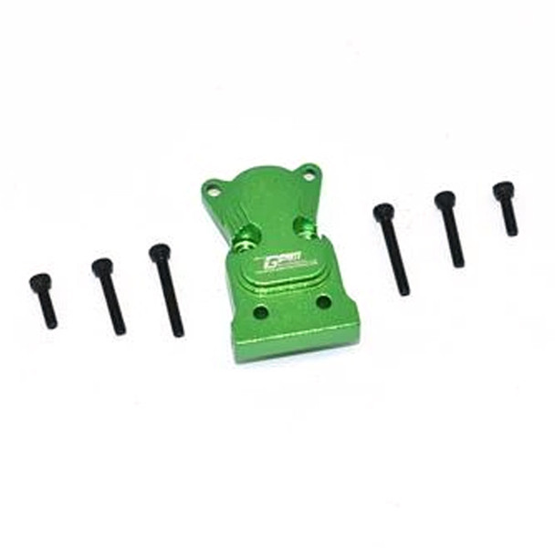 GPM Alum Front Or Rear Gearbox Cover Green : Axial SCX24 Deadbolt / Jeep Wrangler