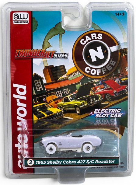 Auto World Thunderjet R31 1965 Shelby Cobra 427 S/C Roadster iWheels HO Slot Car