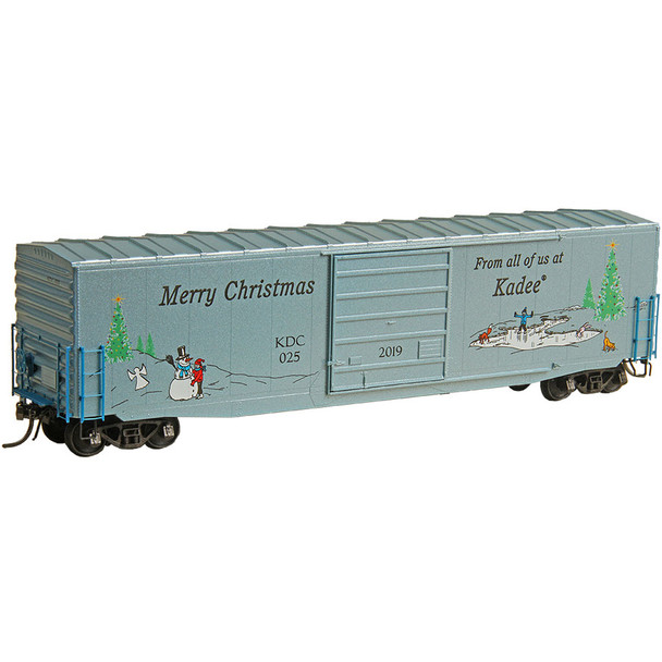 Kadee #6925 2019 Kadee Christmas KDC #025 - RTR 50' PS-1 Boxcar HO Scale